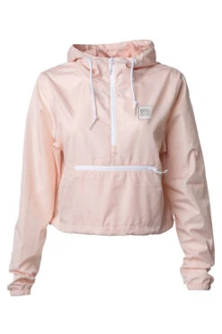 BOTORI Womens Water Resistant Windbreaker -Farm House Tack Store BLUSH WB