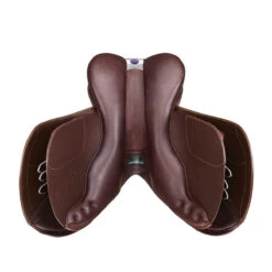 Bates Caprilli Close Contact+ Saddle With HART -Farm House Tack Store B CAPCC Panel CBrn