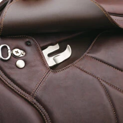 Bates Caprilli Close Contact+ Saddle With HART -Farm House Tack Store B CAPCC stirrupbar Cbrn