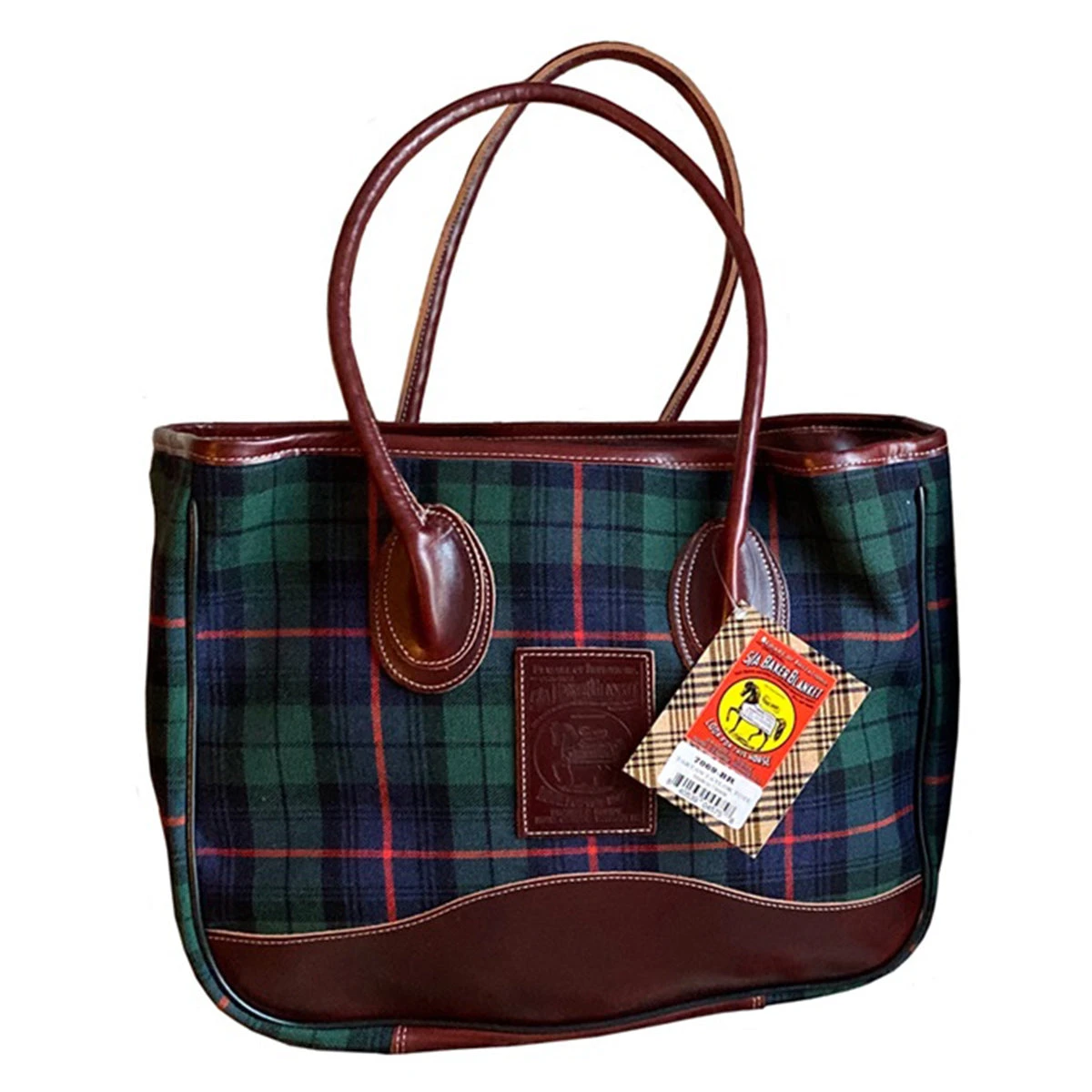 5/A Baker Tartan Plaid Taylor Tote 3 5/A Baker Tartan Plaid Taylor Tote