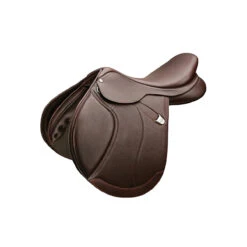 Bates Caprilli Close Contact+ Saddle With HART -Farm House Tack Store Bates Caprilli.CC.Classic.Saddle Cls.Brn .Luxe FFlap.RearFB