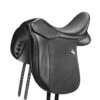Bates Wide Dressage Saddle With HART 2 Bates Wide Dressage Saddle With HART -Farm House Tack Store Bates Wide.Drsg Heritage Blk