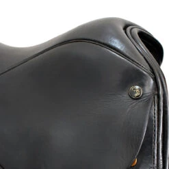 JRD Saddlery Bella 17" Used Dressage Saddle -Farm House Tack Store D586 JRD Bella 17in Reg blk 07