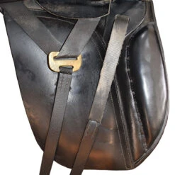 JRD Saddlery Bella 17" Used Dressage Saddle -Farm House Tack Store D586 JRD Bella 17in Reg blk 08