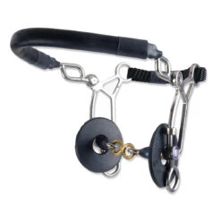 Trust Sweet Iron Hackamore Combination Short French Link Bit