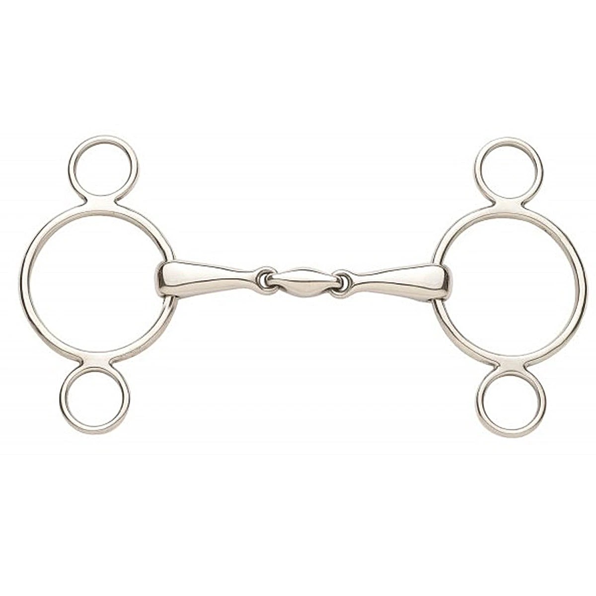 Ovation Elite Solid Stainless Steel 2-Ring Gag 3 Ovation Elite Solid Stainless Steel 2-Ring Gag