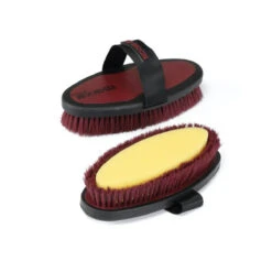 EZI-GROOM Grip Body Wash Brush 12 EZI-GROOM Grip Body Wash Brush -Farm House Tack Store EZI GROOM Grip.Body .Wash .Brush Burgundy