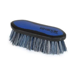 EZI-Groom Grip Dandy Brush 20 EZI-Groom Grip Dandy Brush -Farm House Tack Store EZI Groom Grip.Dandy .Brush Small Navy