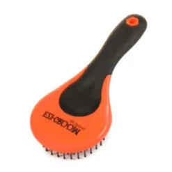 EZI-Groom Grip Mane And Tail Brush 15 EZI-Groom Grip Mane And Tail Brush -Farm House Tack Store EZI Groom Grip.Mane .and .Tail .Brush Orange