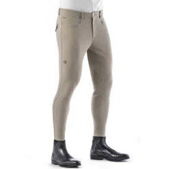 EGO 7 Men's Jumping EJ Knee Patch Breeches 18 EGO 7 Men's Jumping EJ Knee Patch Breeches -Farm House Tack Store Ego7 EJ Jumping Breech beige 12564.1586202832.1280.1280