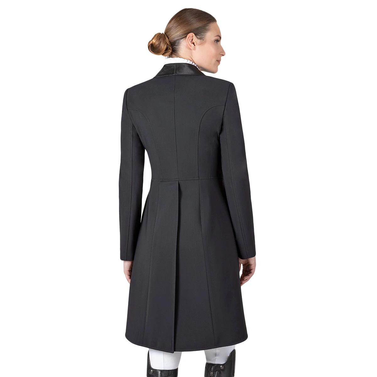 Equiline Women's Grag Satin Collar Tailcoat - Sale 4 Equiline Women's Grag Satin Collar Tailcoat - Sale - Image 2