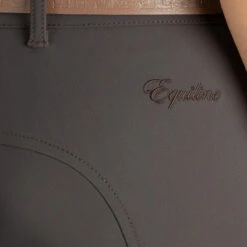 Equiline Ezene Women's Knee Patch Leisure Breeches - Sale 12 Equiline Ezene Women's Knee Patch Leisure Breeches - Sale -Farm House Tack Store Equiline Ezene.Leasure.Breeches Liquorice Logo