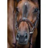 Equiline Fancy Stitched Noseband -Farm House Tack Store Equiline Fancy.Stitched.Noseband.2 Brown