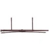Equiline Fancy Stitched Square Cut Noseband 2 Equiline Fancy Stitched Square Cut Noseband -Farm House Tack Store Equiline Fancy.Stitched.Square.Cut .Noseband Brown.1