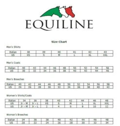 Equiline Women's CenteC Long Sleeve Show Shirt 7 Equiline Women's CenteC Long Sleeve Show Shirt -Farm House Tack Store Equiline Size.Chart 00copy 5cbd1129 68ab 4c7e 8b34 27d8e0c7e121