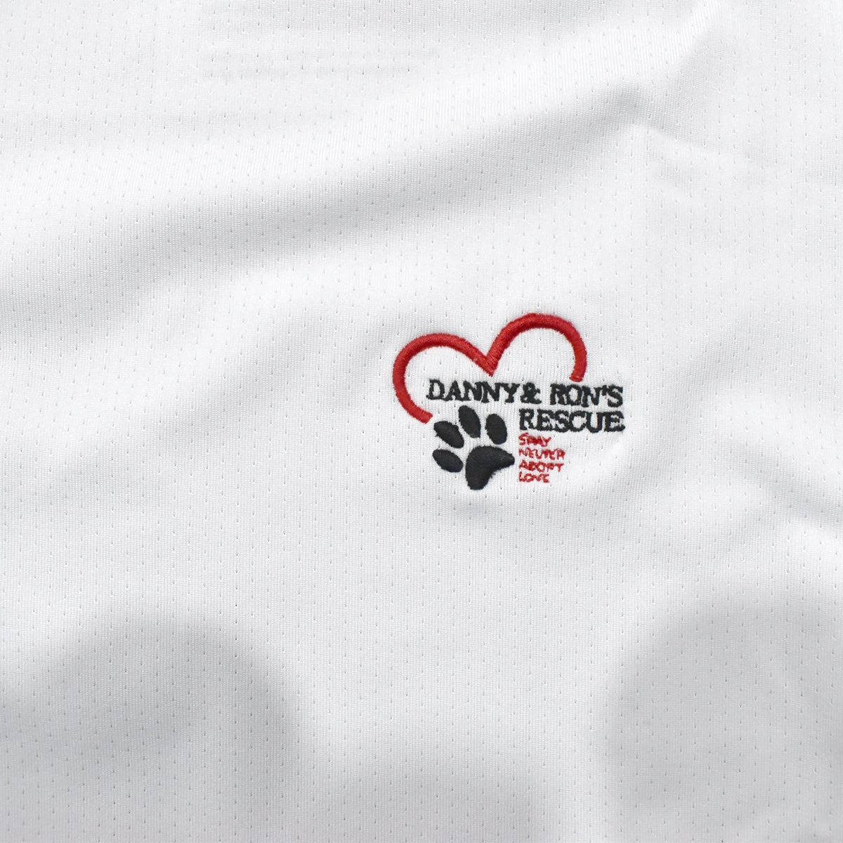 Essex Classics Girls Danny & Ron's Rescue "I Love My Dog" Talent Yarn Wrap Collar Short Sleeve Show Shirt 5 Essex Classics Girls Danny & Ron's Rescue "I Love My Dog" Talent Yarn Wrap Collar Short Sleeve Show Shirt - Image 3