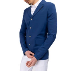 Freejump Men's Max Show Jacket 16 Freejump Men's Max Show Jacket -Farm House Tack Store F02781 FreeJump Max.Show .Coat .Mens Blue2
