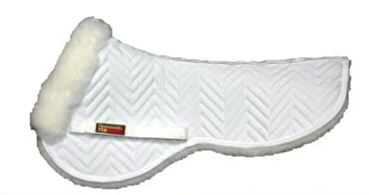 Fleeceworks Sheepskin Perfect Balance Halfpad - All Purpose 4 Fleeceworks Sheepskin Perfect Balance Halfpad - All Purpose - Image 2