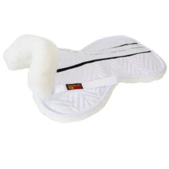 Fleeceworks FWXK Half Pad W/ Plain Edge -Farm House Tack Store FWXK6BWHTCROPPED 1400x 01c192b3 7810 4cbb 8a19 35c2f45be03f