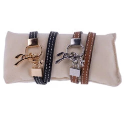 Penelope Signature Bracelet 13 Penelope Signature Bracelet -Farm House Tack Store French.EQ Penelope.Signature.Bracelet Black.Brandy