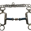 Jump'in Felipe Blue Steel French Link With Copper Rings Bit 2 Jump'in Felipe Blue Steel French Link With Copper Rings Bit -Farm House Tack Store FrenchEq Felipe.Blue .Steel .French.Link .With .Rollers.Bit