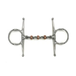 AJR Copper Roller Waterford Nelson Gag Bit