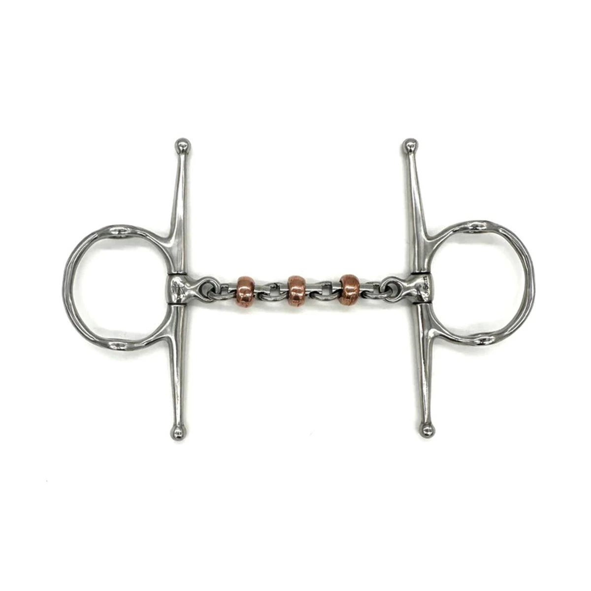 AJR Copper Roller Waterford Nelson Gag Bit 3 AJR Copper Roller Waterford Nelson Gag Bit