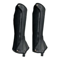 Grand Prix Elite Leather Half Chaps