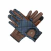 Sixteen Cypress Riding Gloves, Hunter Field Plaid