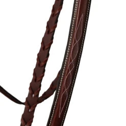 Huntley Equestrian Classic Fancy Stitched Schooling Hunter Bridle With Reins 12 Huntley Equestrian Classic Fancy Stitched Schooling Hunter Bridle With Reins -Farm House Tack Store Huntley.Equestrian Classic.Fancy .Stitched.Bridle.With .Reins Brown Detail.4