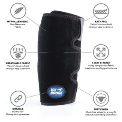 Ice Horse Knee Wrap 8 Ice Horse Knee Wrap -Farm House Tack Store IH5000V MacKinnon IH.Knee .Wrap