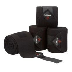 LeMieux Classic Polo Bandages 24 LeMieux Classic Polo Bandages -Farm House Tack Store IT00403 LeMieux.Classic.Polo .Bandages Black