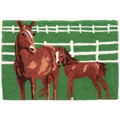 Equestrian Jellybean Rugs 15 Equestrian Jellybean Rugs -Farm House Tack Store JB MC029 kentuckymare foal
