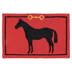 Equestrian Jellybean Rugs 14 Equestrian Jellybean Rugs -Farm House Tack Store JBHC087 Jellybean rug bridle.and .bit