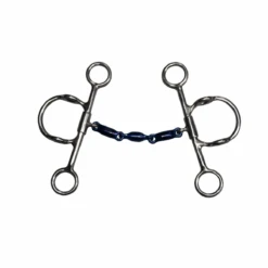 Jump'in Blue Steel Waterford Elevator Gag Bit