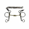 Jump'in Twisted Flat Link Pelham Gag Bit 2 Jump'in Twisted Flat Link Pelham Gag Bit -Farm House Tack Store JI 0130