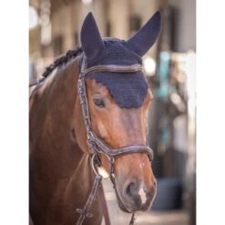 Jump'in Soundless Fly Veil 9 Jump'in Soundless Fly Veil -Farm House Tack Store Jump.In Soundless.Fly .Veil Navy