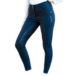 KL Select Gabrielle Full Seat Breeches 35 KL Select Gabrielle Full Seat Breeches -Farm House Tack Store KL.Select.Gabrielle.Full .Seat .Breeches Navy Front.2