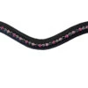 KL Select Curved Blackberry Browband 2 KL Select Curved Blackberry Browband -Farm House Tack Store KL.Select Curved.Blackberry.Browband