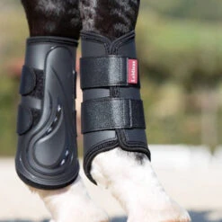 LeMieux ProShell Brushing Boots Black -Farm House Tack Store LMX ProShell.Brushing.Boots Black LS