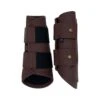 Sixteen Cypress Leatherette Splint Boots, Hickory 1 Sixteen Cypress Leatherette Splint Boots, Hickory -Farm House Tack Store Leatherette Brushing Boots Hickory Sixteen Cypress