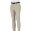 Equiline Girl's JinaK Knee Patch Breeches -Farm House Tack Store N05021 EQline JinaK Beige