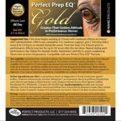 Perfect Prep EQ Gold Calming Paste 8 Perfect Prep EQ Gold Calming Paste -Farm House Tack Store Perfect.Prep .EQ Gold.3