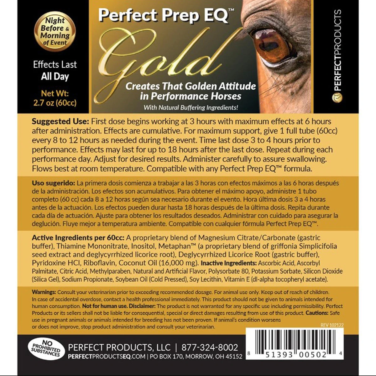 Perfect Prep EQ Gold Calming Paste 5 Perfect Prep EQ Gold Calming Paste - Image 3