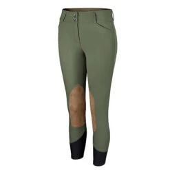 RJ Classics Women's Gracie Knee Patch Breech -Farm House Tack Store RJ.Classics Gracie.KP .Breeches Willow.Green