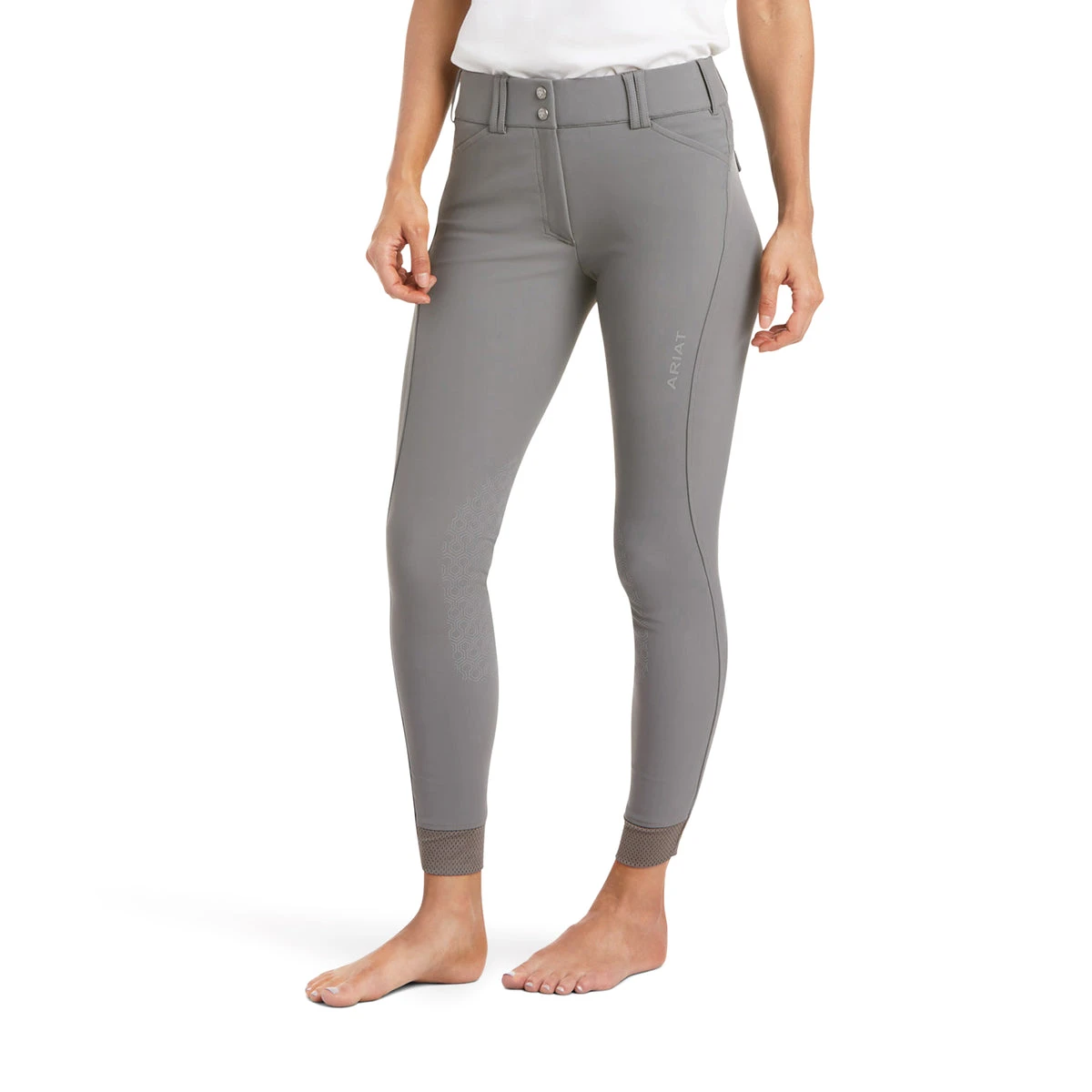 Ariat Women's Tri Factor Grip Knee Patch Breech - Seasonal Colors 4 Ariat Women's Tri Factor Grip Knee Patch Breech - Seasonal Colors - Image 2