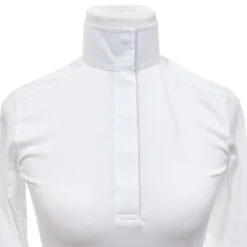 Essex Classics Ladies Danny & Ron's Rescue "Hot Diggity Dog" Talent Yarn Straight Collar Show Shirt 12 Essex Classics Ladies Danny & Ron's Rescue "Hot Diggity Dog" Talent Yarn Straight Collar Show Shirt -Farm House Tack Store Straight.Collar Long.Sleeves Buttoned Wht 00 dbd386a6 1e77 4cd3 adea 015b73db8c56