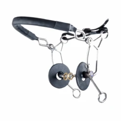 Trust Sweet Iron Hackamore Combination Long French Link Bit