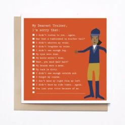 Mare Modern Goods Greeting Cards -Farm House Tack Store Trainer Mare.Modern.Goods Greating.Card