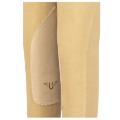 TuffRider Children's Cotton Pull-On Jodhpurs -Farm House Tack Store TuffRider 10009 Children s.Cotton.Pull On.Jodhpurs Light.Tan Close.2
